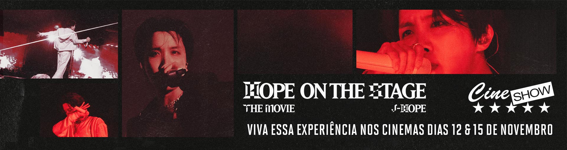 Banner: J-Hope Tour ´Hope on The Stage´ The Movie