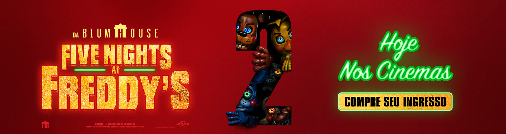 Banner: Five Nights At Freddy´s 2