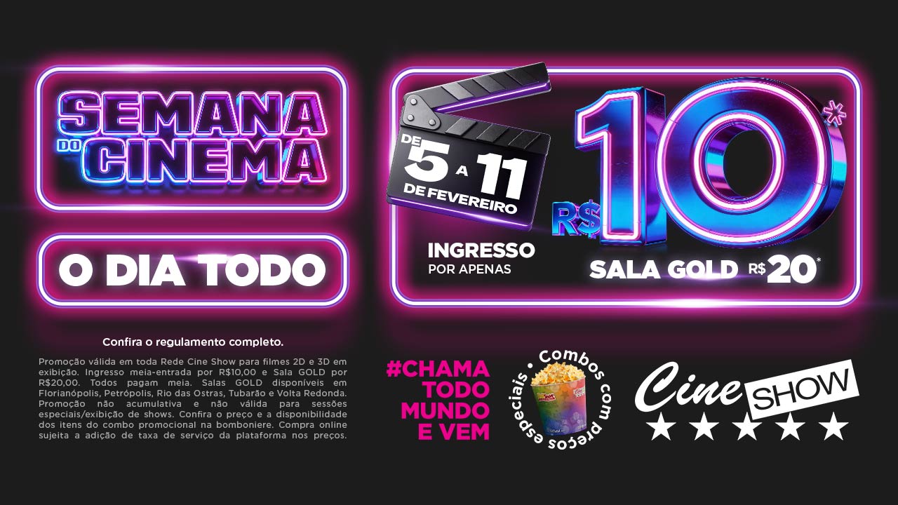 Semana do Cinema - Gold
