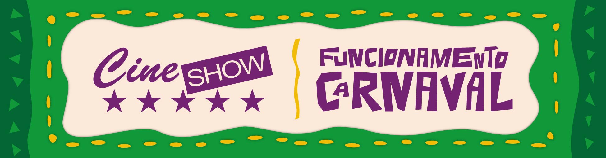 Banner: Funcionamento Carnaval