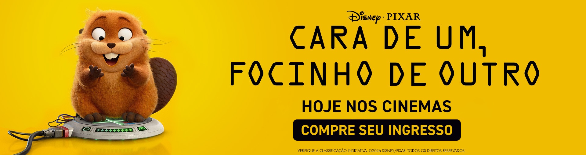 Banner: Cara de um, Focinho de Outro