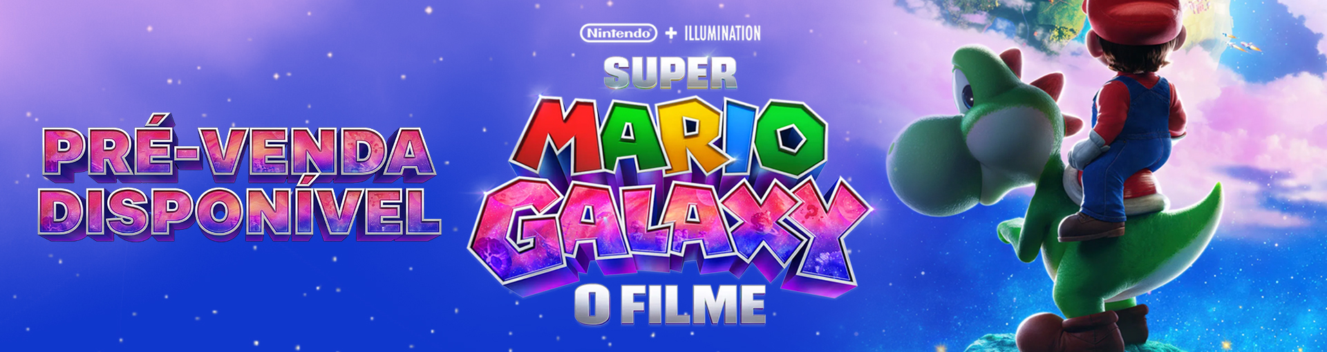 Banner: Super Mario Galaxy: O Filme