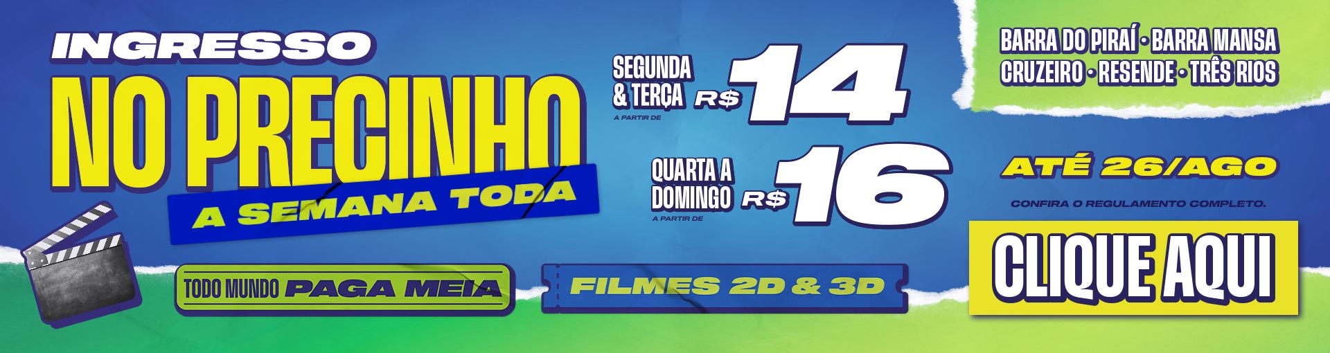Banner: Cidades Promo - 16 Reais 