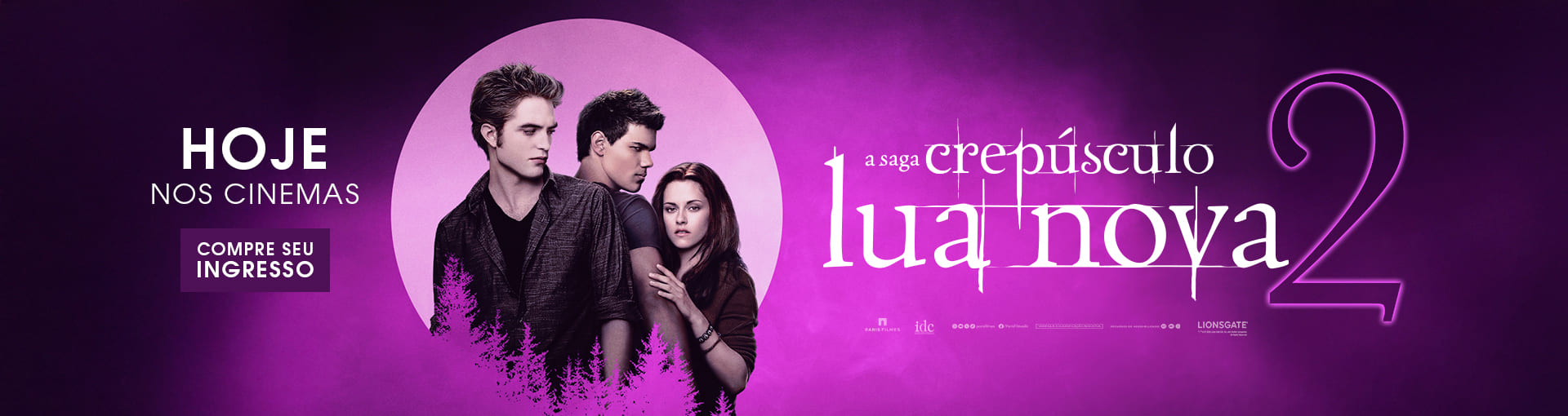 Banner: A Saga Crepúsculo: Lua Nova (Relançamento)