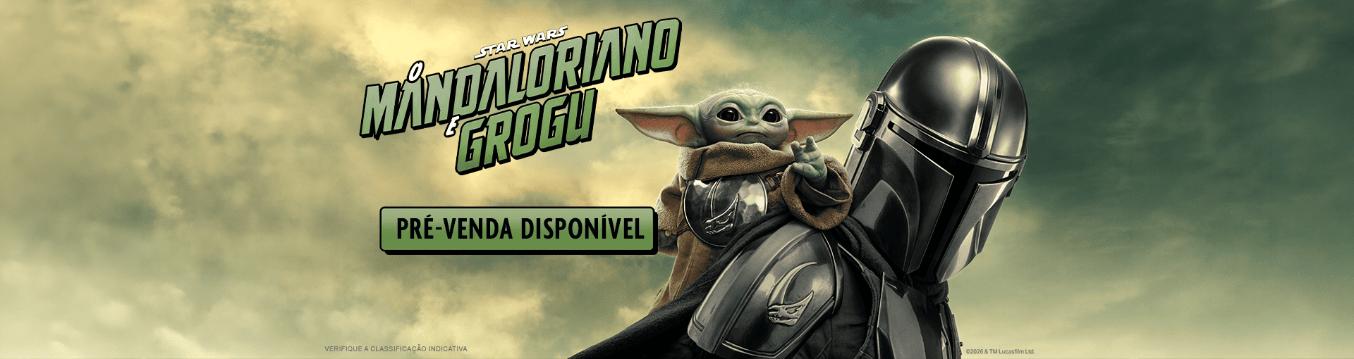 Banner: O Mandaloriano e Grogu