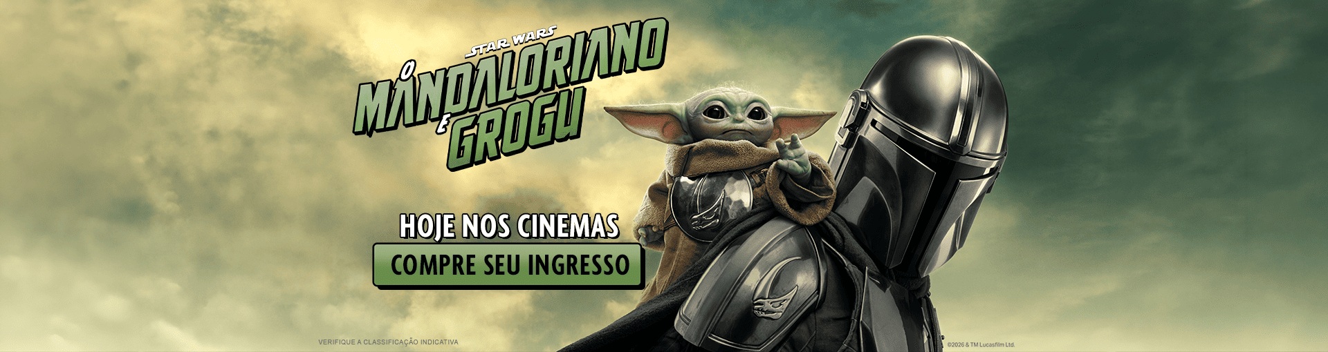 Banner: O Mandaloriano e Grogu